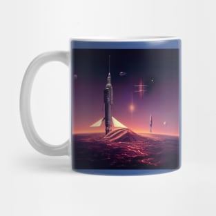 Interplanetary Spaceport Mug